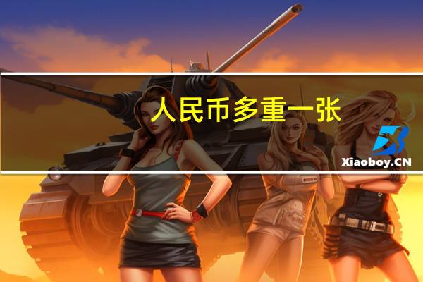 人民币多重一张