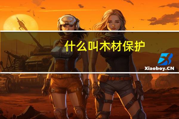 什么叫木材保护