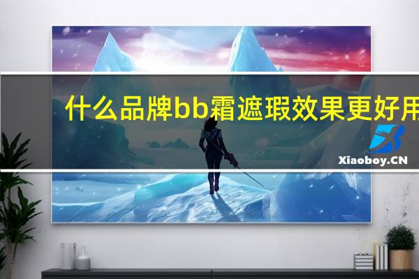 什么品牌bb霜遮瑕效果更好用