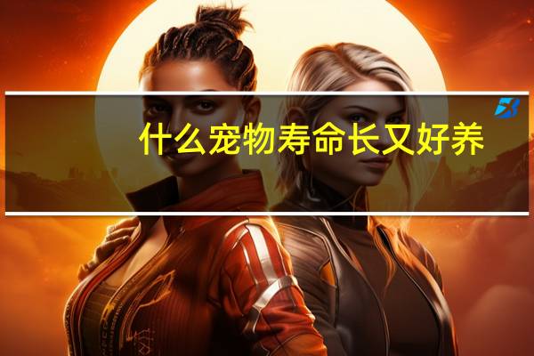 什么宠物寿命长又好养