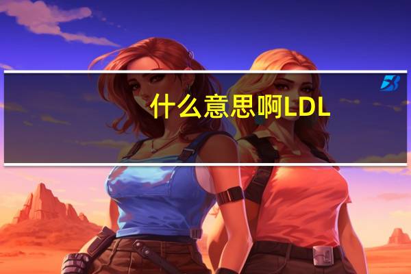 什么意思啊LDL