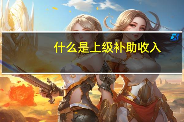 什么是上级补助收入