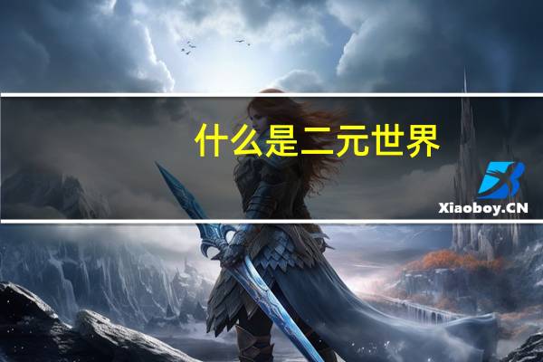什么是二元世界
