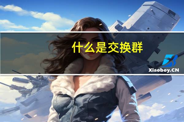 什么是交换群