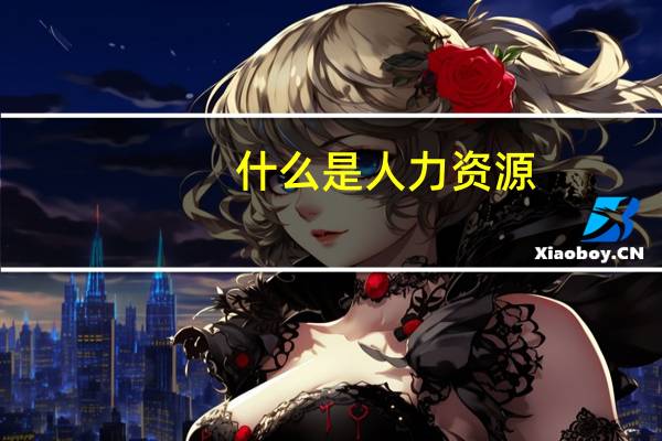 什么是人力资源