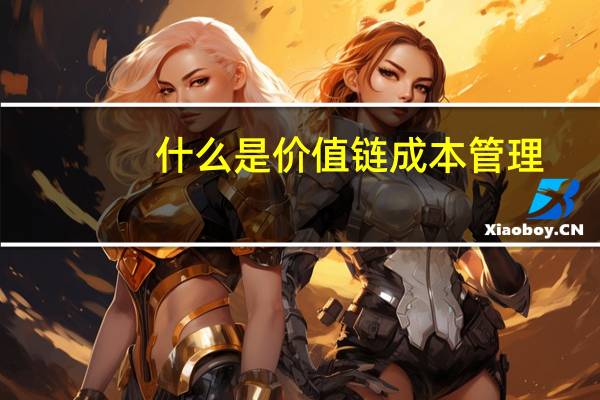 什么是价值链成本管理