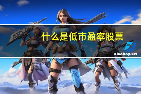 什么是低市盈率股票