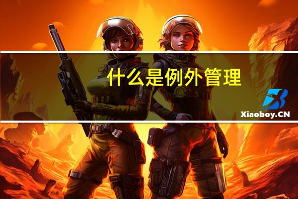 什么是例外管理