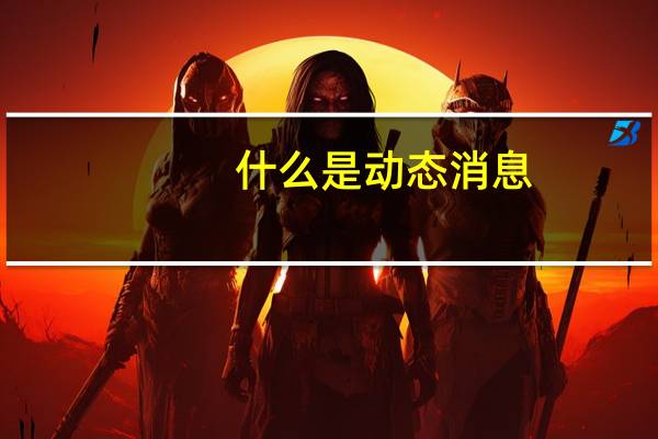 什么是动态消息