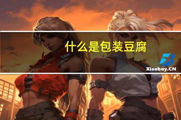 什么是包装豆腐