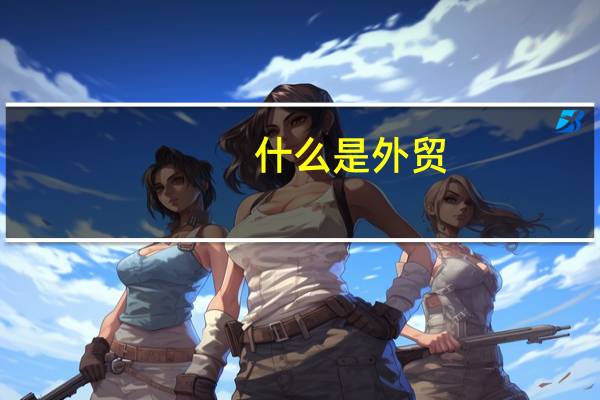 什么是外贸?