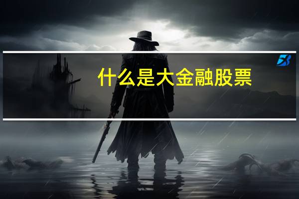 什么是大金融股票