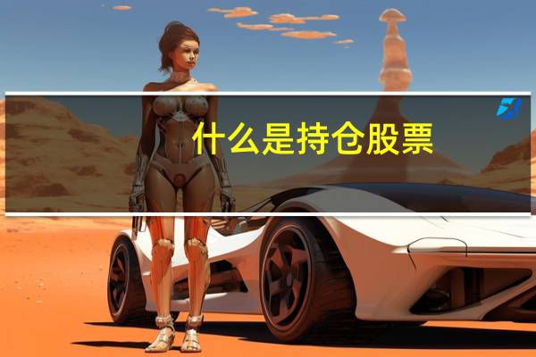 什么是持仓股票