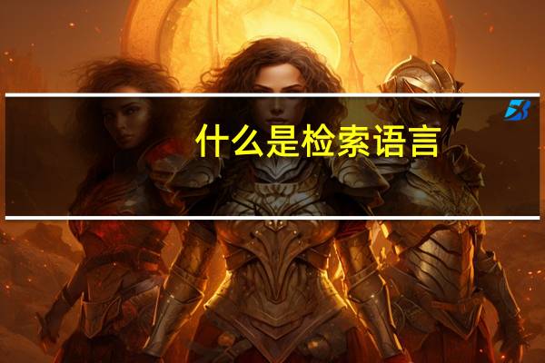 什么是检索语言