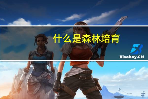什么是森林培育