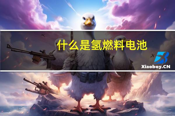 什么是氢燃料电池