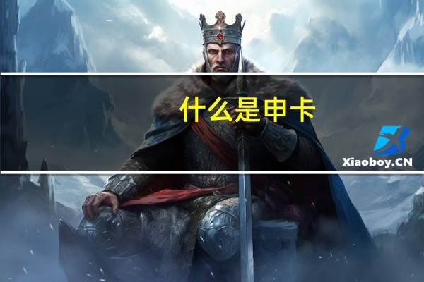 什么是申卡