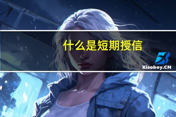 什么是短期授信