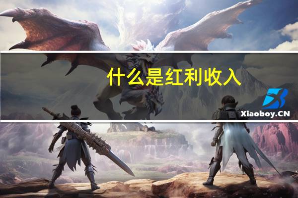 什么是红利收入