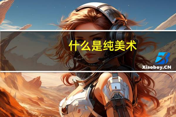 什么是纯美术