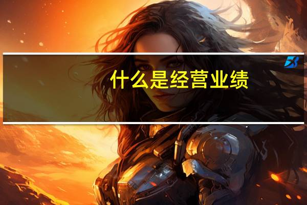 什么是经营业绩