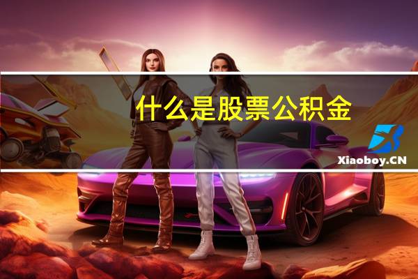 什么是股票公积金