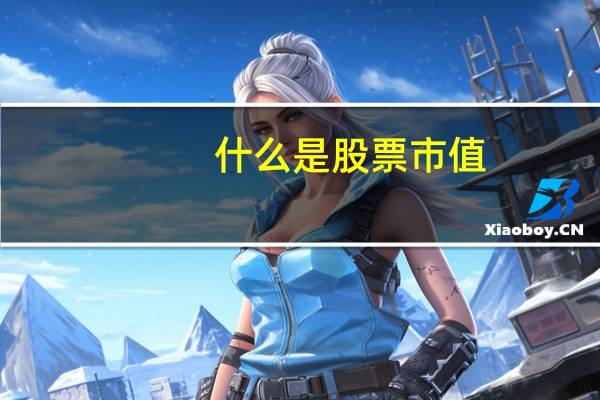 什么是股票市值