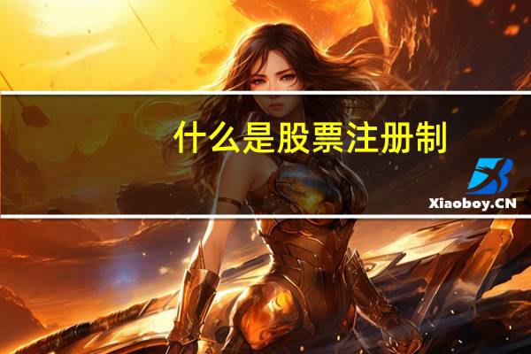 什么是股票注册制