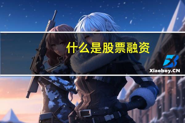什么是股票融资