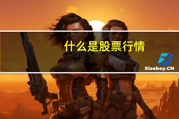 什么是股票行情