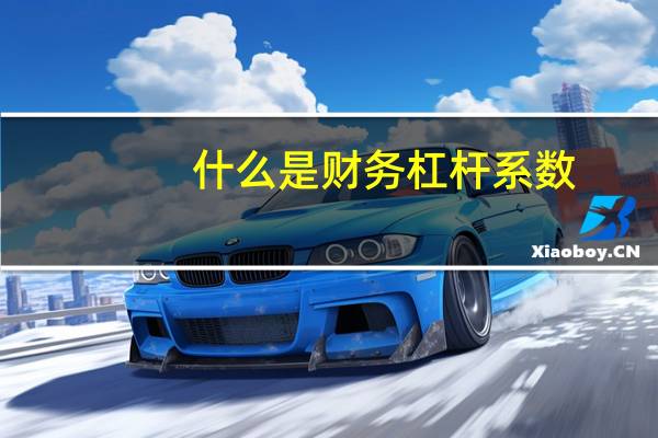 什么是财务杠杆系数