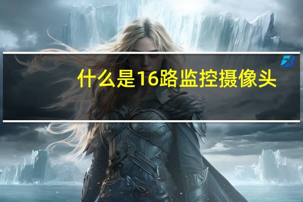 什么是16路监控摄像头