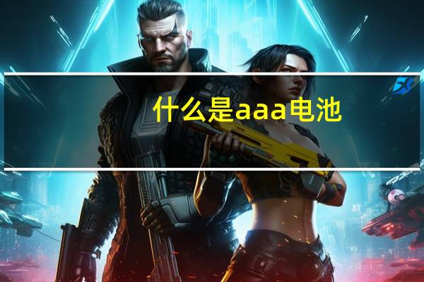 什么是aaa电池