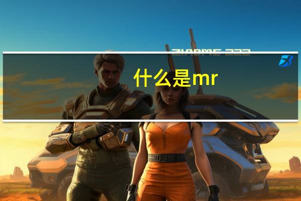 什么是mr