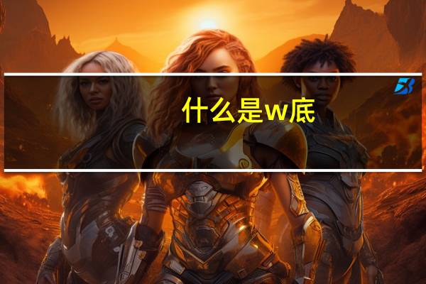 什么是w底