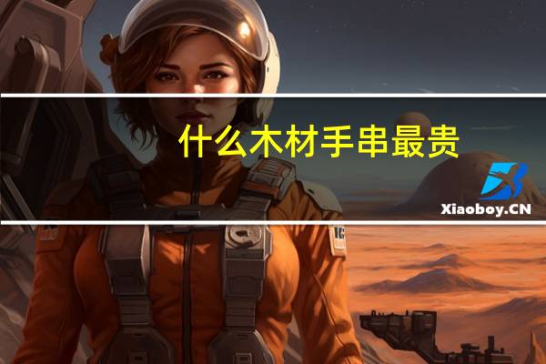 什么木材手串最贵
