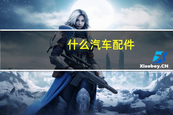 什么汽车配件