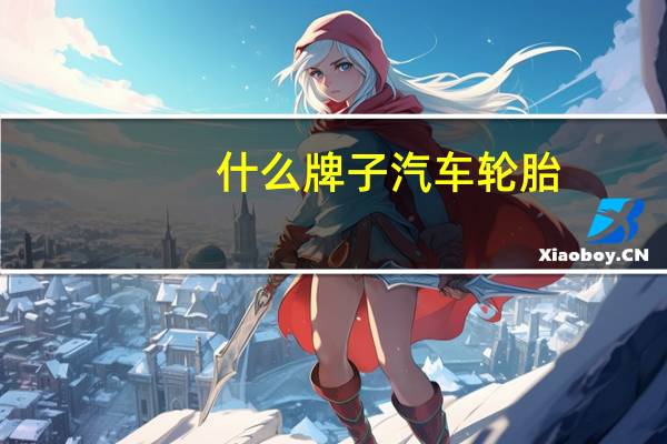 什么牌子汽车轮胎