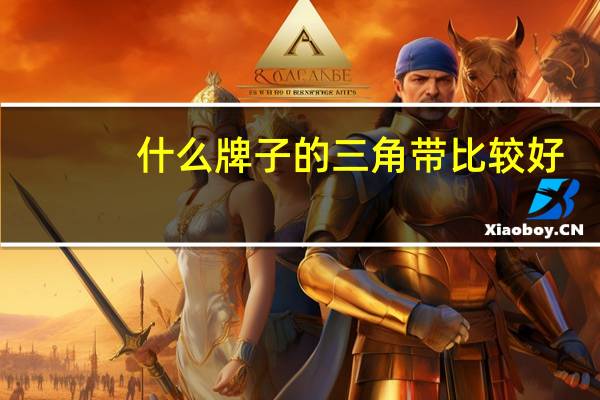 什么牌子的三角带比较好