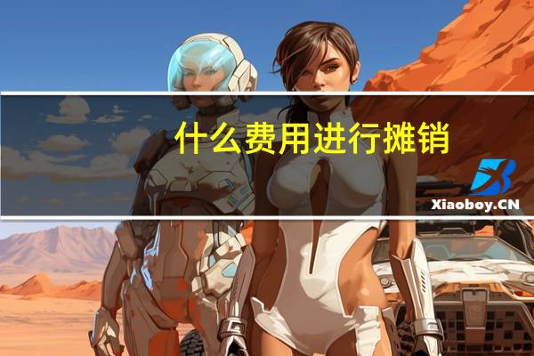 什么费用进行摊销