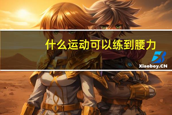 什么运动可以练到腰力