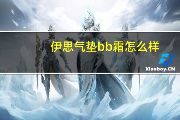 伊思气垫bb霜怎么样