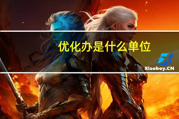 优化办是什么单位