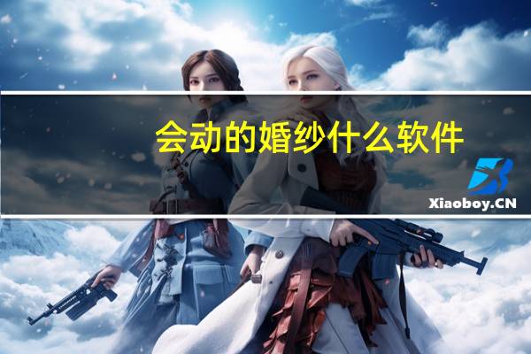 会动的婚纱什么软件