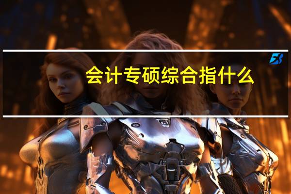 会计专硕综合指什么
