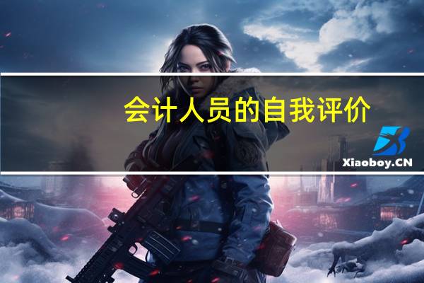 会计人员的自我评价