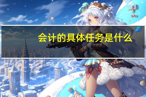 会计的具体任务是什么