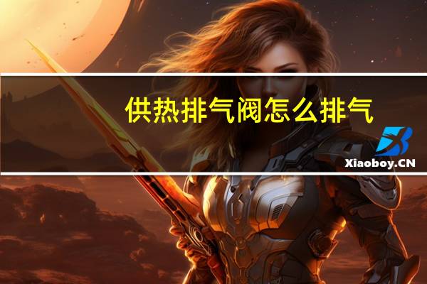 供热排气阀怎么排气