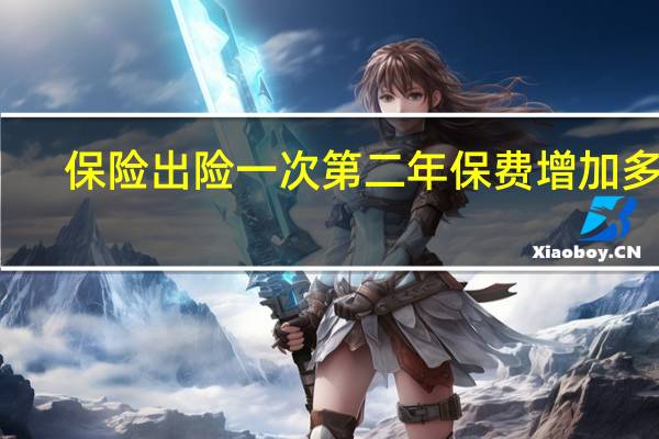 保险出险一次第二年保费增加多少