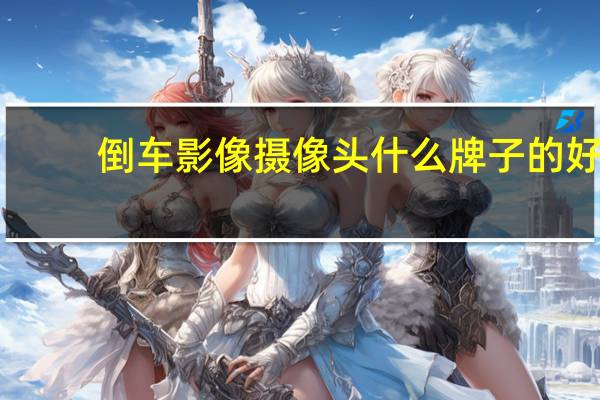 倒车影像摄像头什么牌子的好